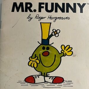 Rare 1984 Kids Mr. Funny book By Roger Hargreaves